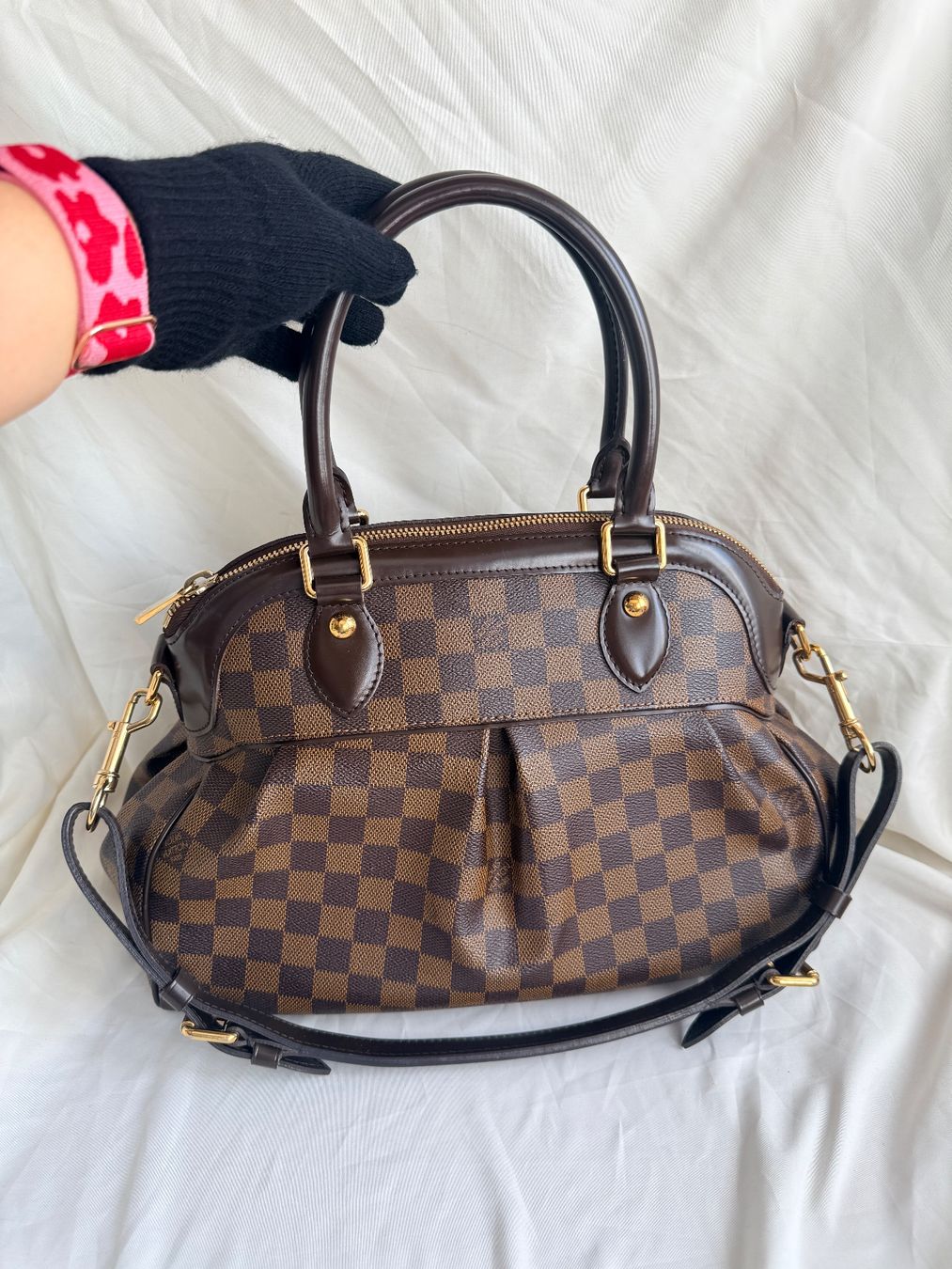 Louis Vuitton Borse da donna: Louis Vuitton Shoulder Bag Trevi Damier – Usato da Geneve venduto da DarlingVintage