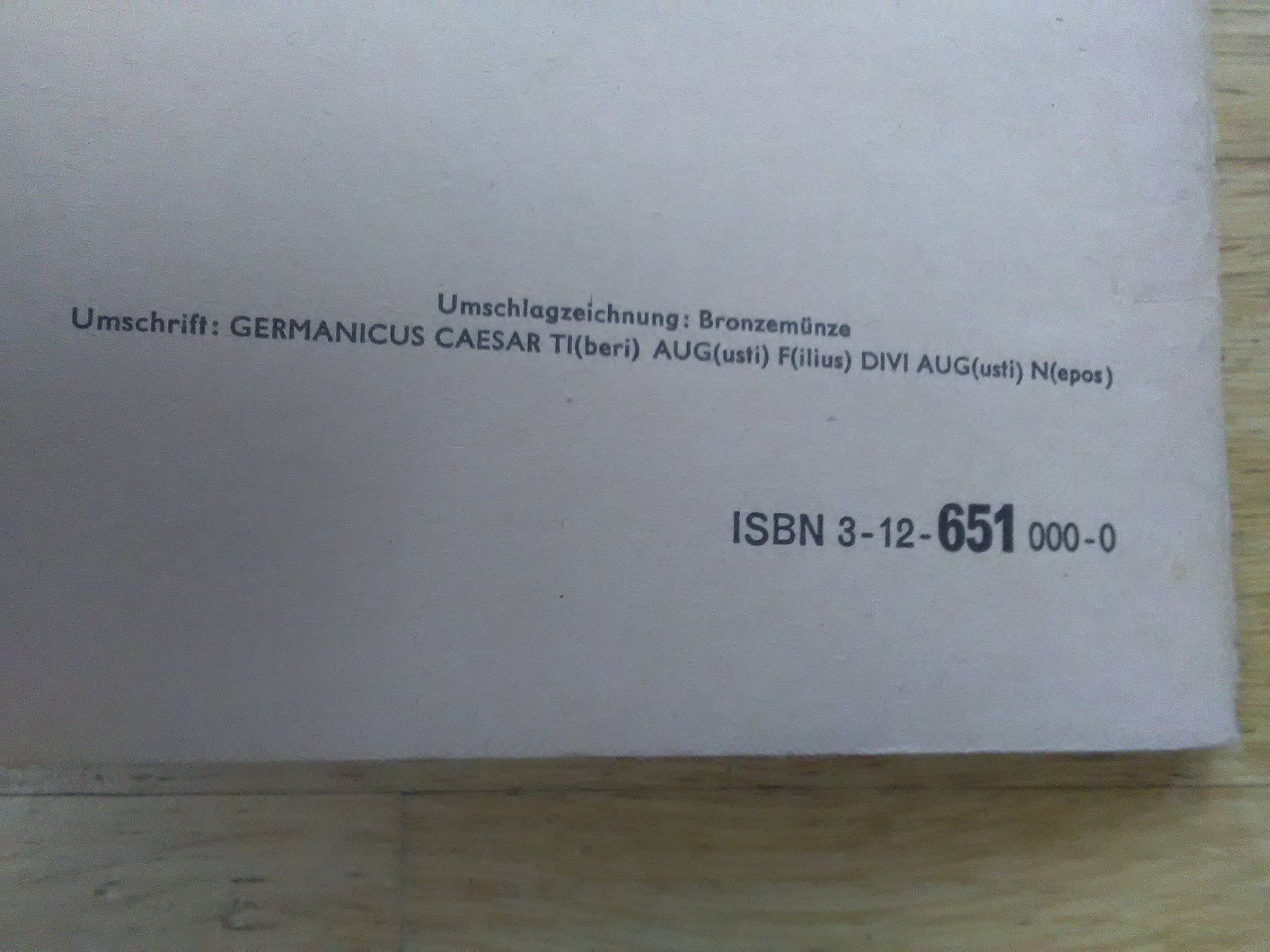 Livres: Lateinische Leseheft - II Römische Prosa – D'occasion à St. Gallen par elkapone 6