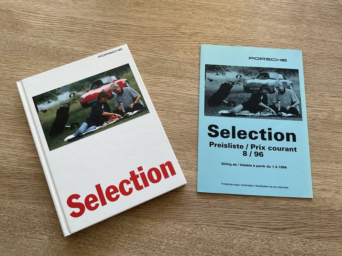 Porsche Documenti: Porsche Selection Katalog 8/96 – Usato da Brig venduto da Ruffi74