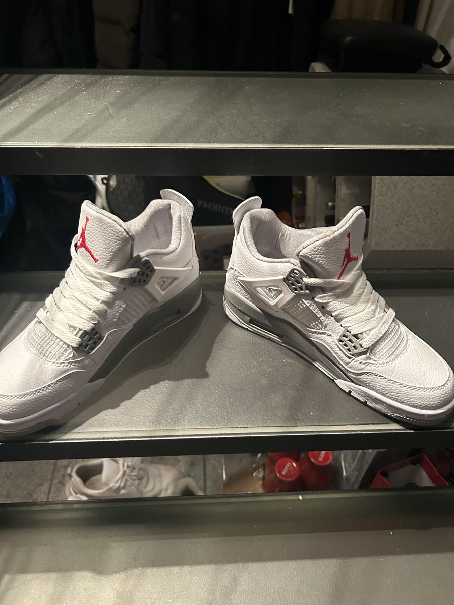 Jordan Scarpe da uomo: Jordan 4 Retro White Oreo – Nuovo (secondo la descrizione) da Basel venduto da ang_rz7p 3