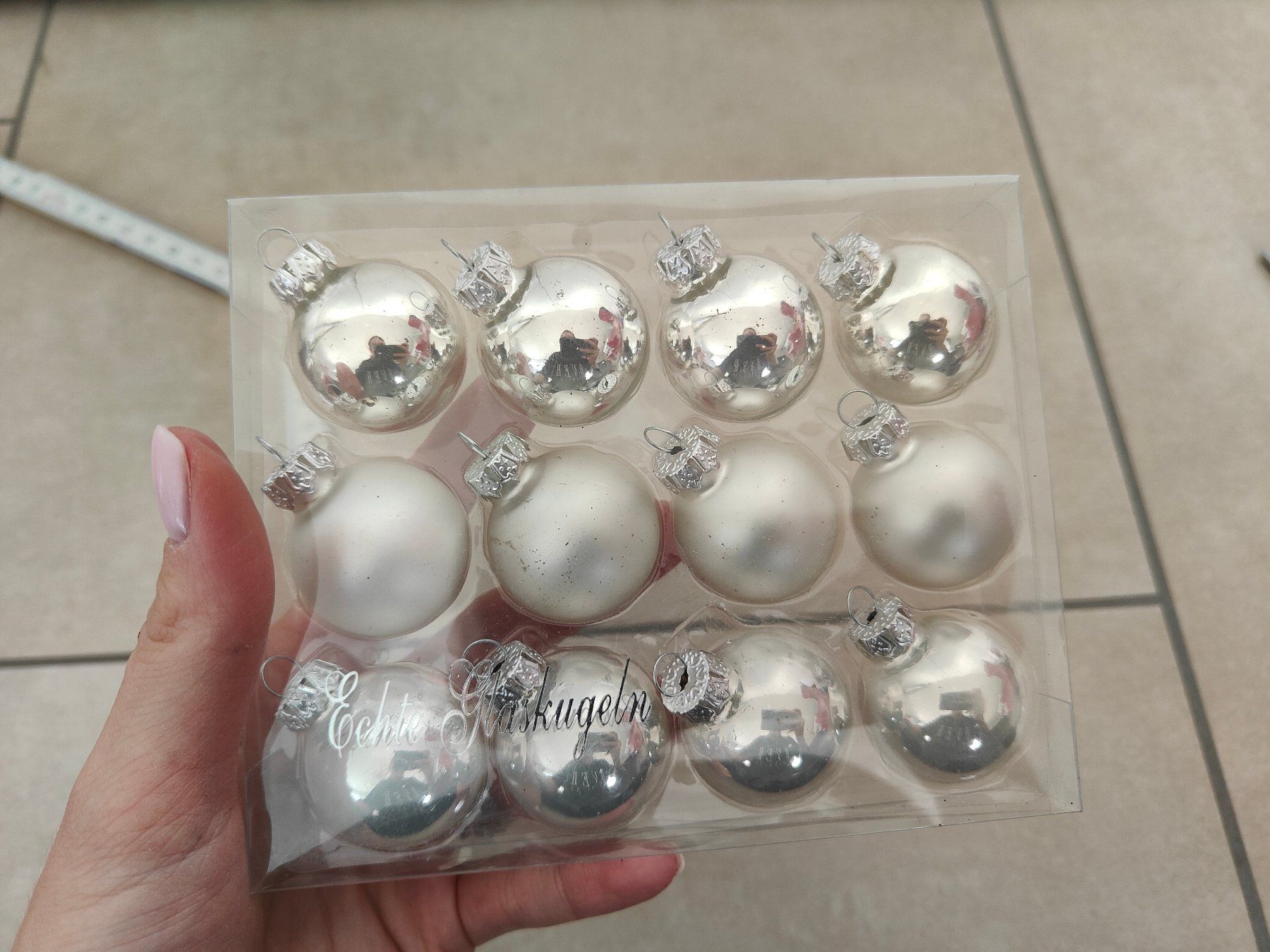 Alle Dekorationen: Mini Weihnachtskugeln / Glaskugeln – Neu und originalverpackt aus Rickenbach b. Wil von Beautiful.Things 7