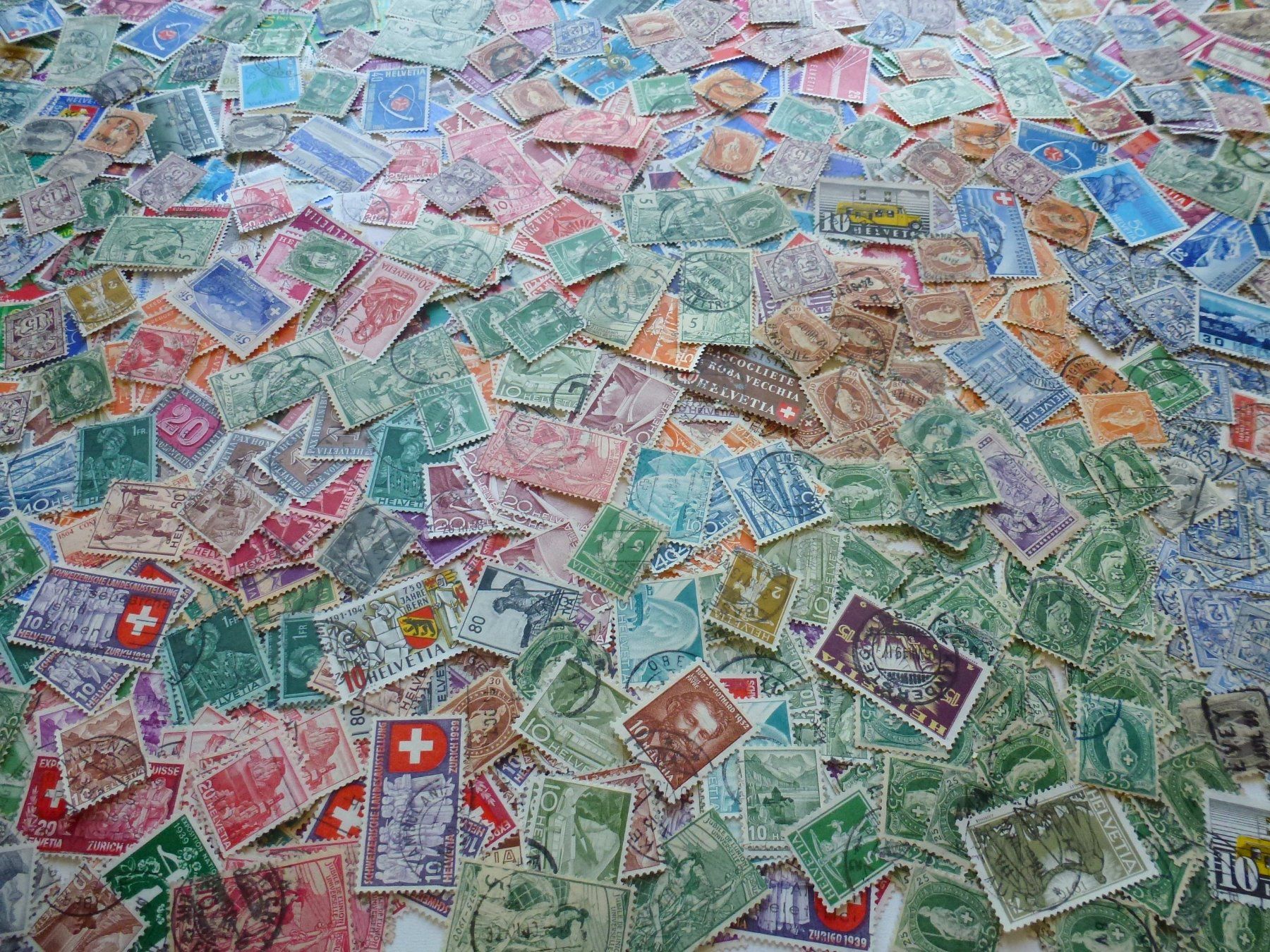 Tutti i francobolli: ++X-Tausend Briefmarken Schweiz ab Strubel – Usato da Walkringen venduto da Casablanca777 3