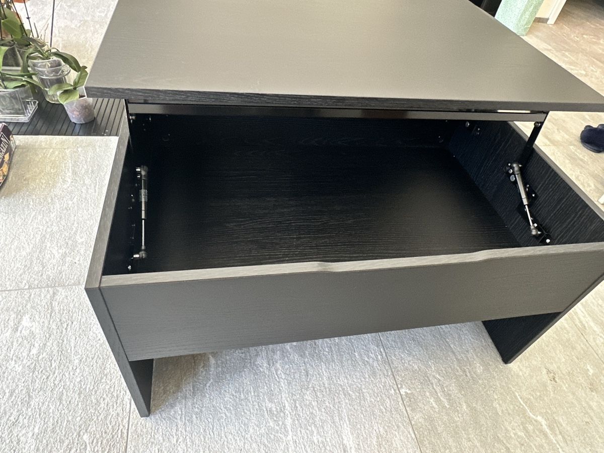 Ikea Tavoli: Schwarzer IKEA-Couchtisch mit Hubfunktion – Nuovo (secondo la descrizione) da Kandergrund venduto da eva_92rg 4