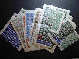 kleine Sammlung mit Bogenteilen ab Fr. 1.-