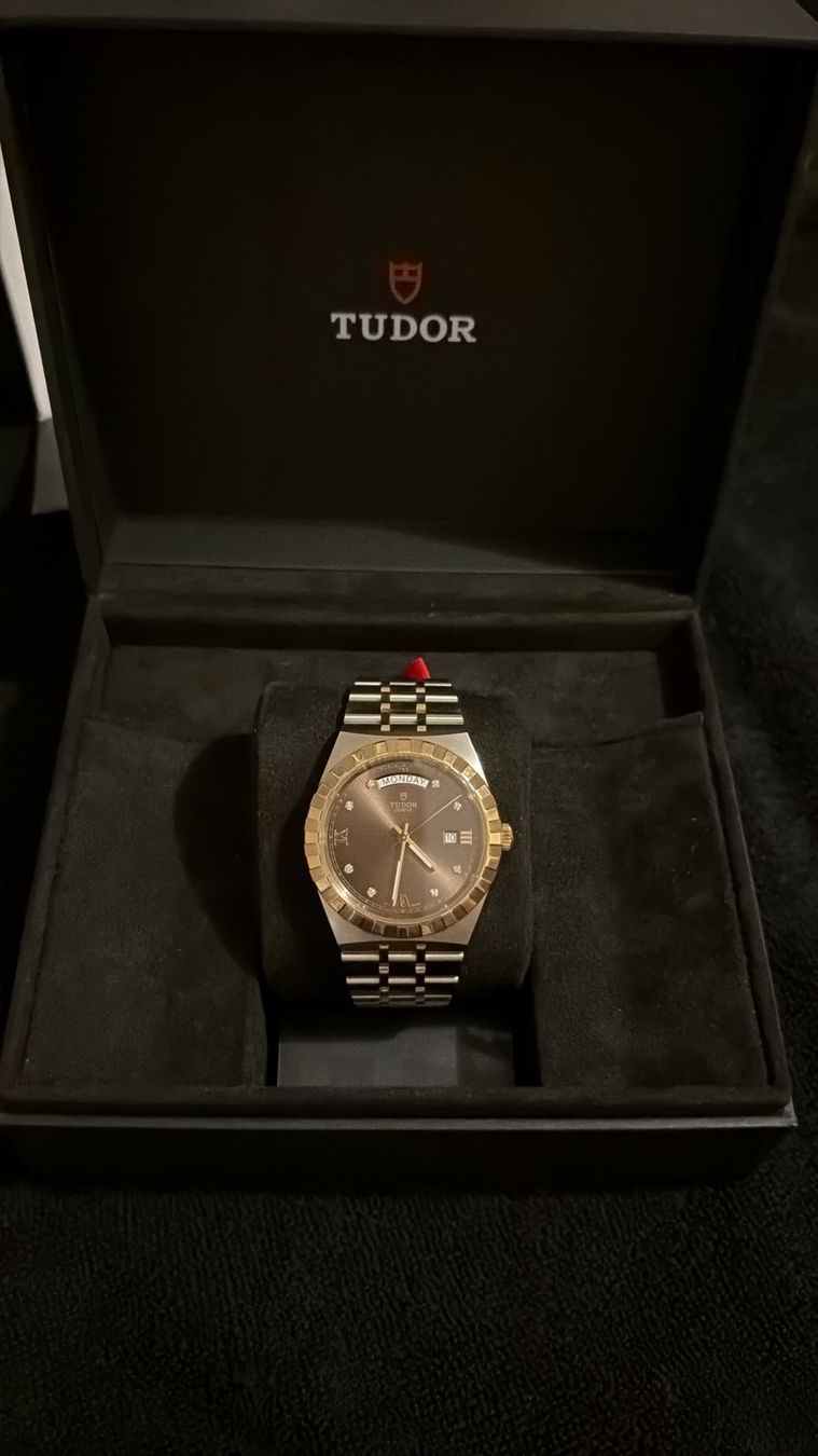 Tudor Montres: Tudor Royal Date Day acier or – D'occasion à Biel/Bienne par ham_djd5
