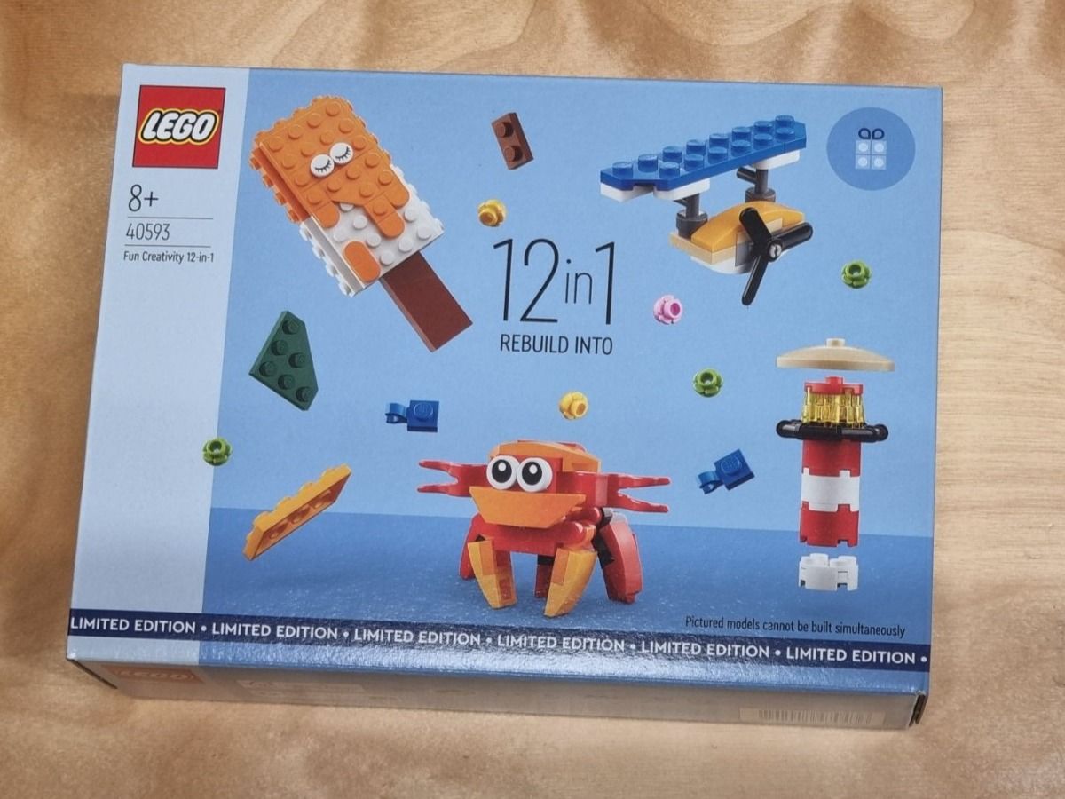 Lego Kit di costruzioni: LEGO 40593 Fun Creativity 12-in-1 Limited Edition – Nuovo e nell'imballaggio originale da Basadingen venduto da NekoBricks