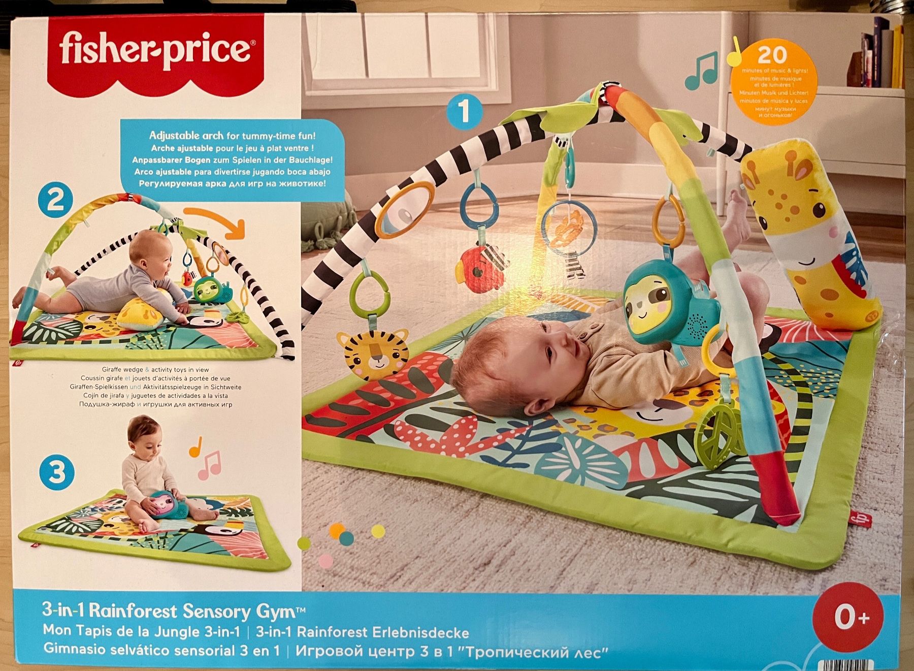 Fisher-Price Tappeto da gioco: Spieldecke/ Soielbogen Fisher Price Rainforest – Nuovo (secondo la descrizione) da Herisau venduto da giu_j6jr 2