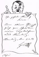 Autogramme DIE HITLER TAGEBÜCHER Konrad Kujau Gerd Heidemann