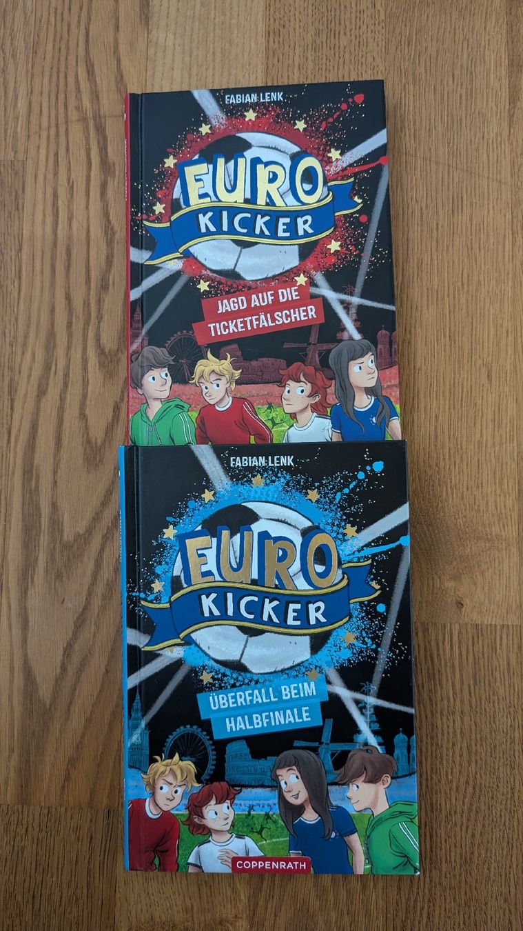 Libri: 2 Bücher der Serie Eurokicker – Usato da Lüsslingen venduto da nel_xd9y