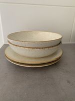 Lot de 4 assiettes en céramique 