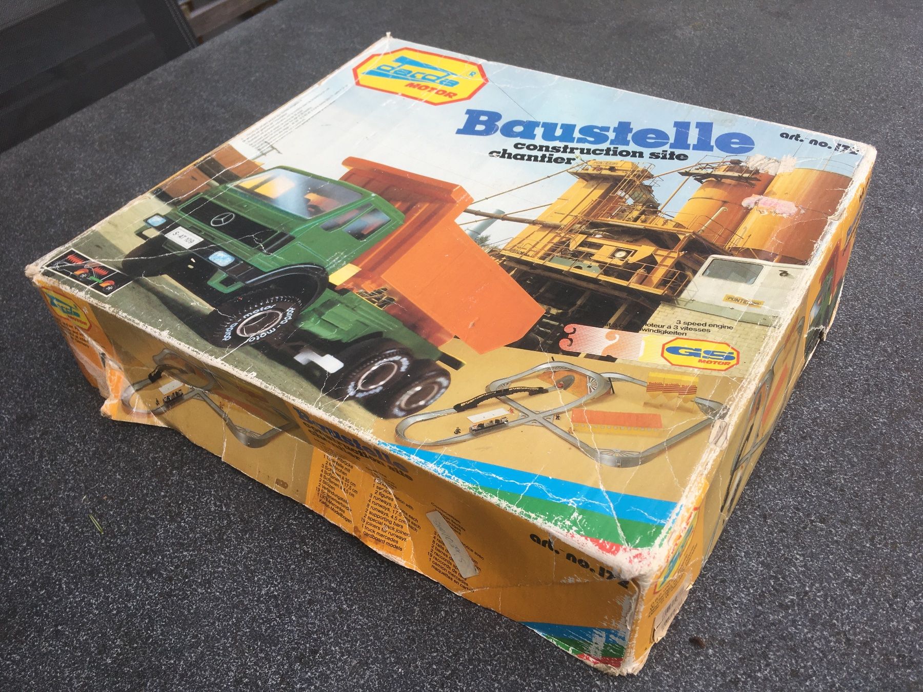 Darda Piste: Darda Motor - Art.Nr.172 - Baustelle Rennbahn – Usato da Zürich venduto da Scootman