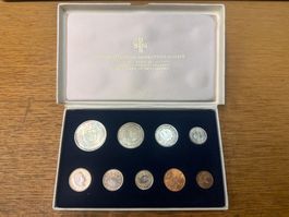 MÜNZENHÄNDLER: letzte Schweizermünzen-Sammlung 1967 / Silber