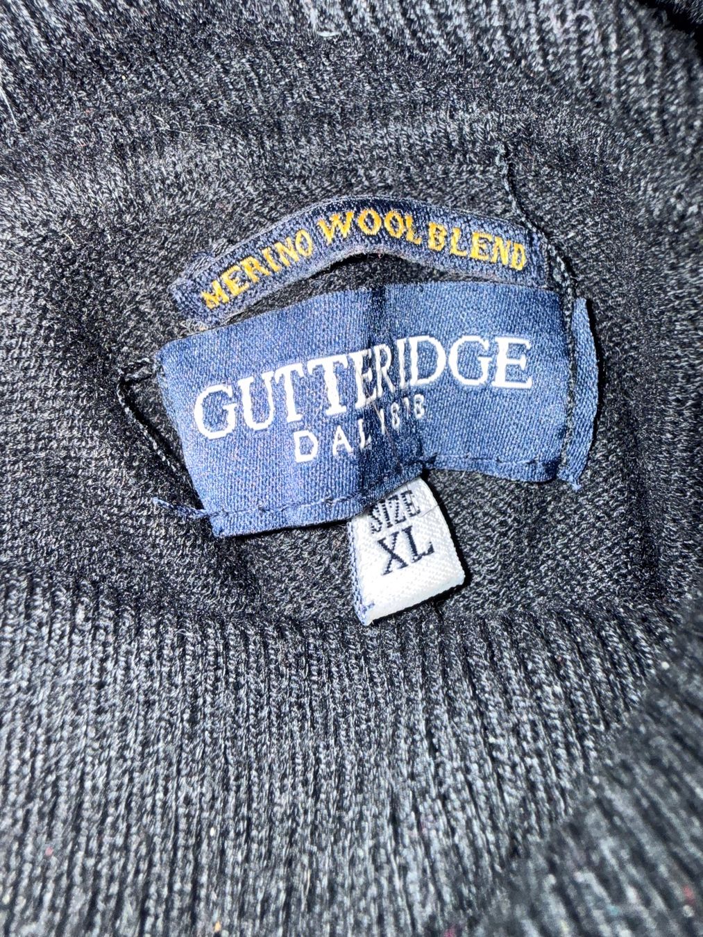 Maglioni & Felpe: GUTTERIDGE Rollkragenpullover, XL, Schwarz – Usato da Wollerau venduto da falkenauge444 1