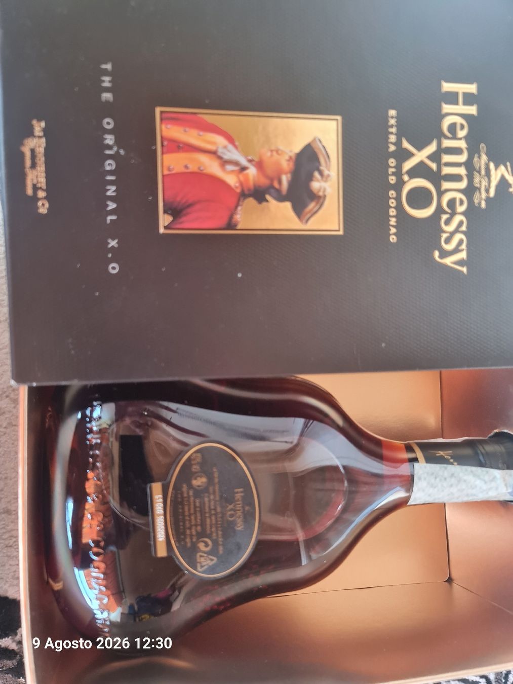 Hennessy Bevande alcoliche: Hennessy XO Extra Old Cognac mit Box  – Nuovo e nell'imballaggio originale da Aarau venduto da Polikum 1