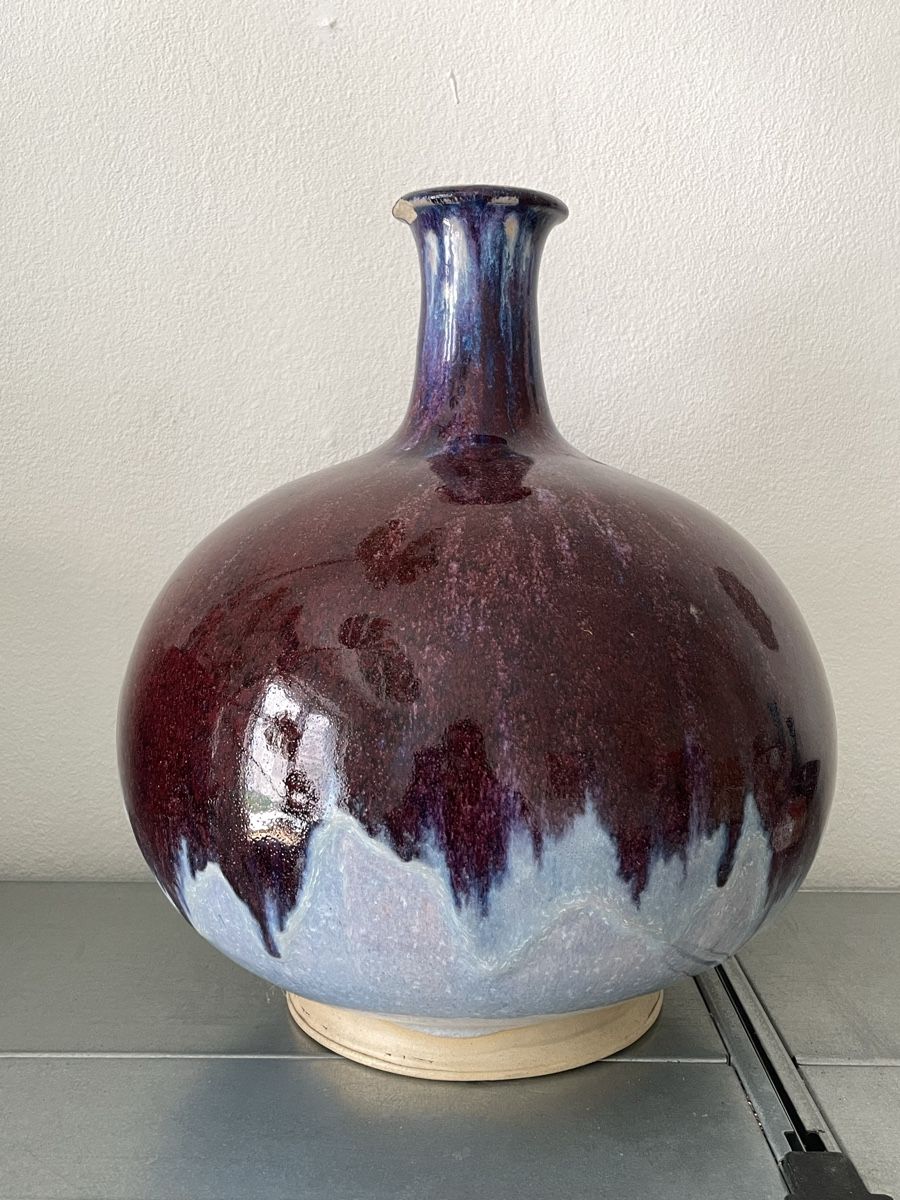 Vasi & Recipienti: 36 cm h studio keramik massive vase  – Usato da Basel venduto da Amechan. 4