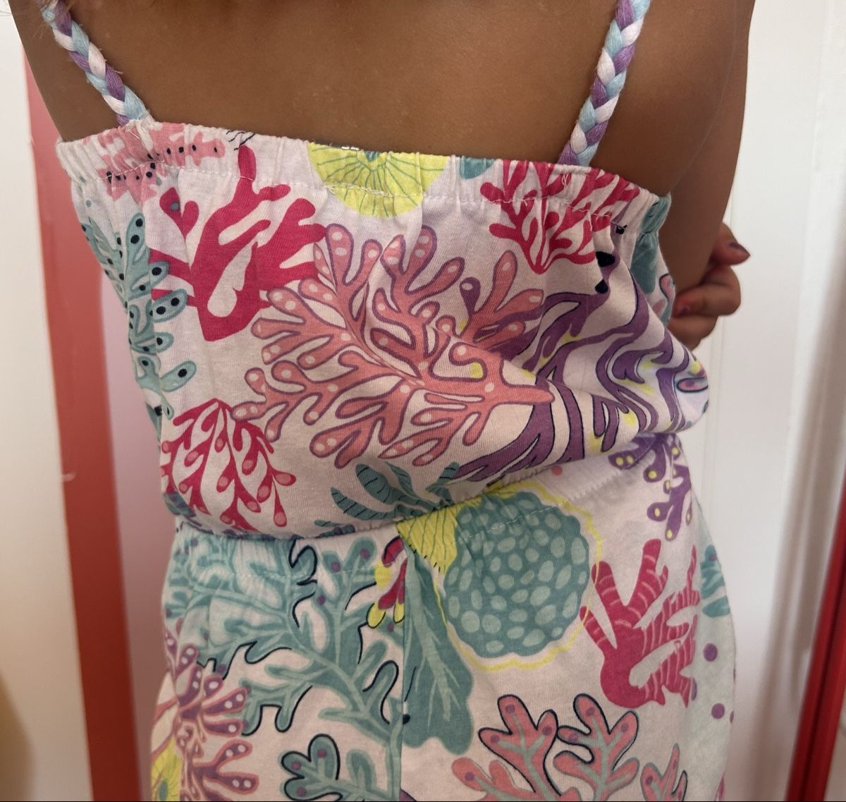 Tute: Combishort enfant imprimé multicolore taille 5 ans  – Nuovo (secondo la descrizione) da Carouge GE venduto da Emilynette 1