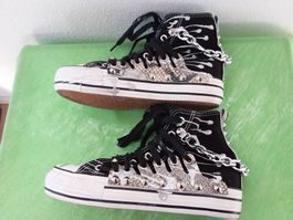 BIONDINI Coole Glitzer Sneakers, Gr 37