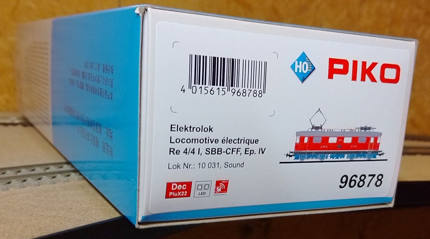 Piko Modellini di ferrovie: SBB Re 4/4 I, Piko, Ho, DC, Sound – Usato da Herrenschwanden venduto da Kaethinti 6