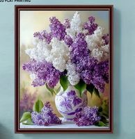 Diamond Painting Fliederstrauss 30x40 cm