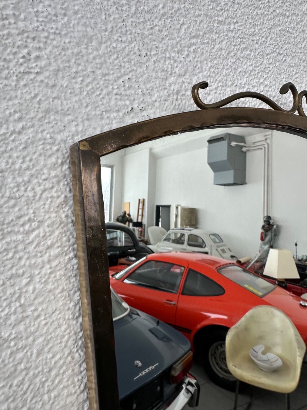 Specchi: Vintage Messing Wandspiegel – Usato da Zürich venduto da frauflufelberg 2