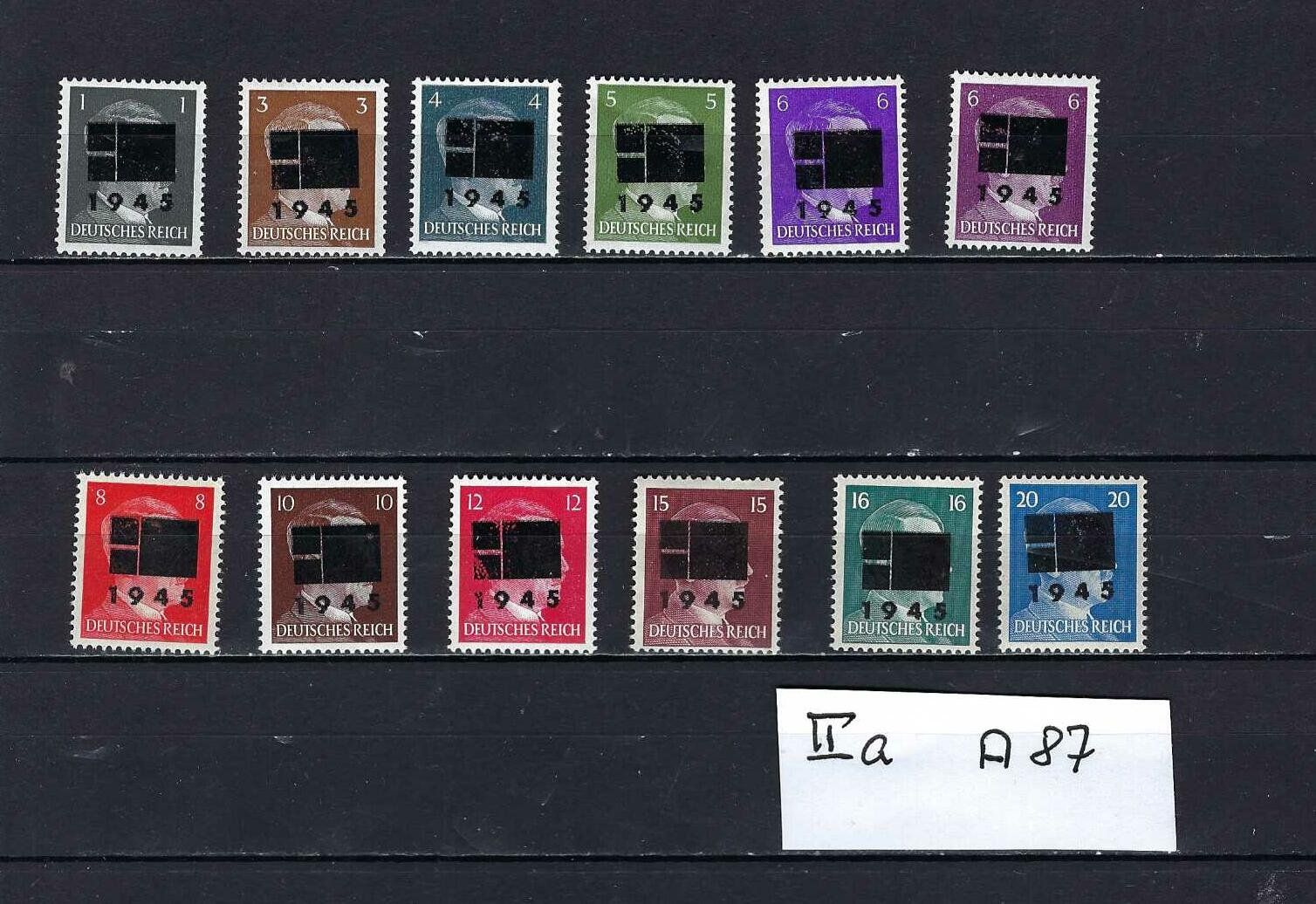 Tutti i francobolli: WKII Lokalausgabe  ** – Nuovo e nell'imballaggio originale da Altstätten SG venduto da Nandodax