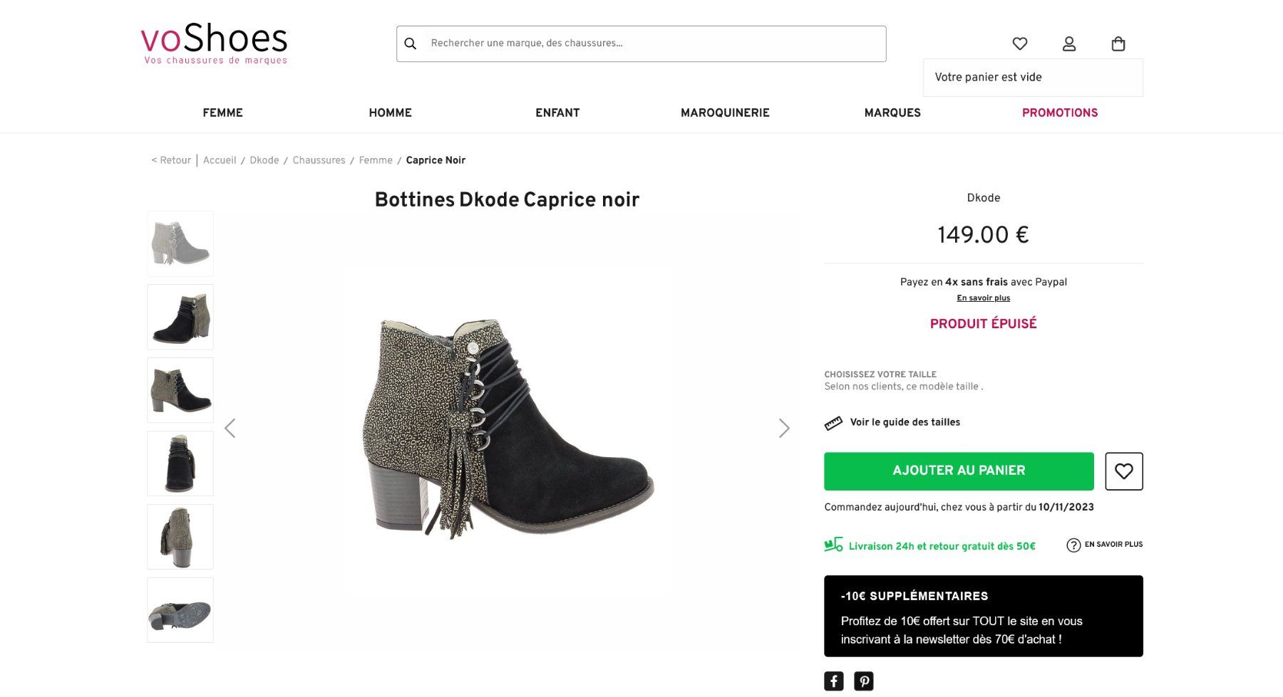 Chaussures femmes: DKODE Ankleboot / Stiefelette Gr.40 (Leder) – Neuf avec emballage d'origine à Wetzikon ZH par EvisStore 9