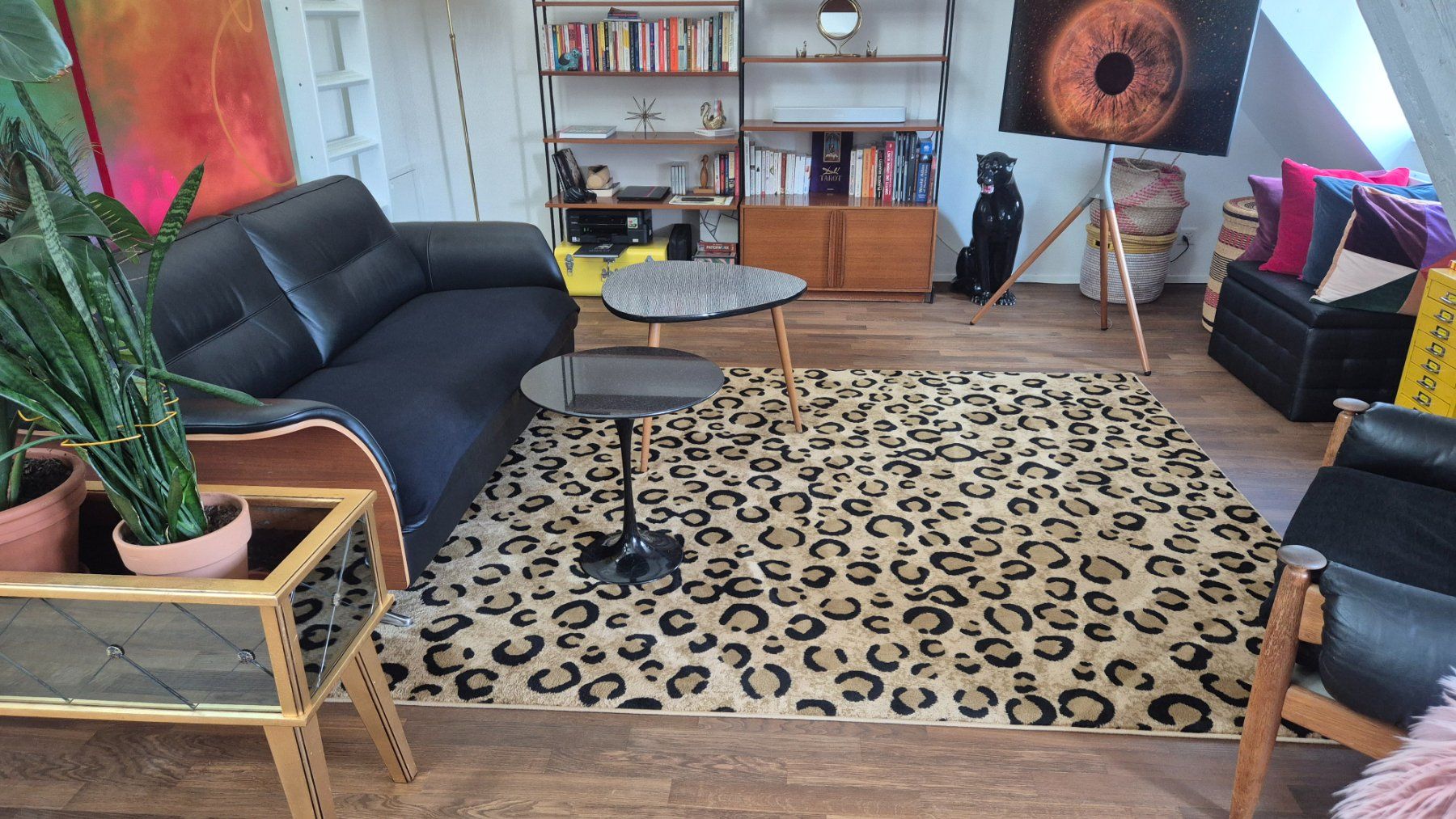 Tapis: Leopard short pile rug 212x308cm – D'occasion à Zürich par monadiederich