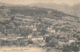 Chexbres - Vue générale + 1912
