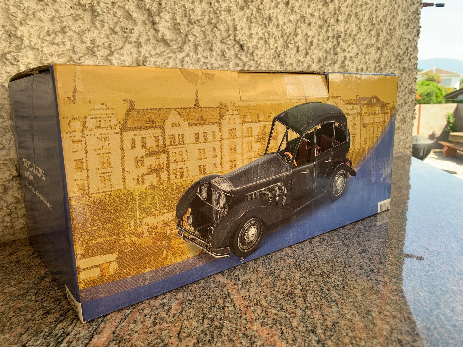 Alle Dekorationen: Deco Blech-Auto Oldtimer Modellauto schwarz Vintag – Neu (gemäss Beschreibung) aus Widnau von Algisbuendter 4