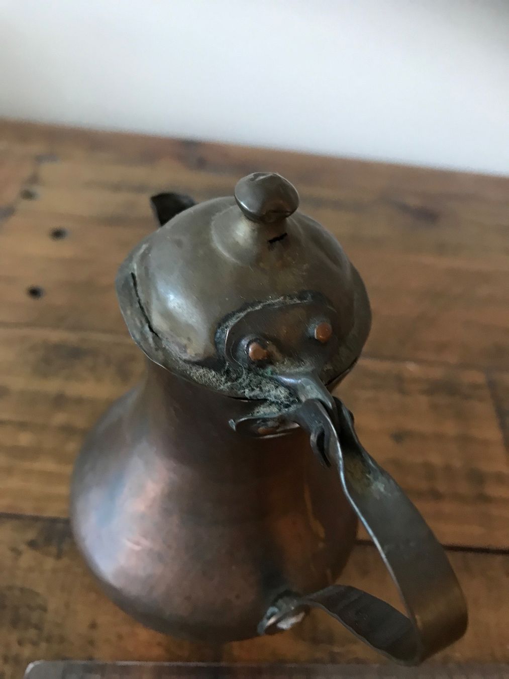 Caraffe: Kleine Kupfer Kanne – Usato da Rapperswil SG venduto da cosiba01 3
