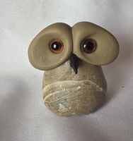 Eule Figur Naturstein Handgemacht wunder schön sie Foto