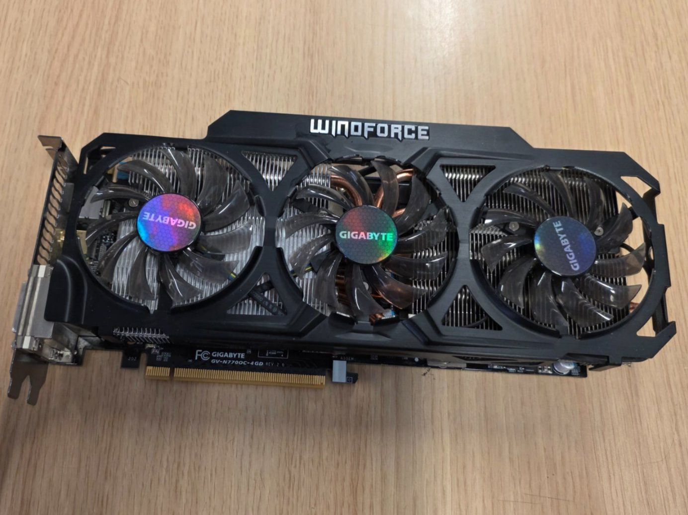 Schede grafiche: Gigabyte Grafikkarte, Windforce GV-N770OC-4GD – Usato da Chur venduto da FeschtlandBrockiChur 2
