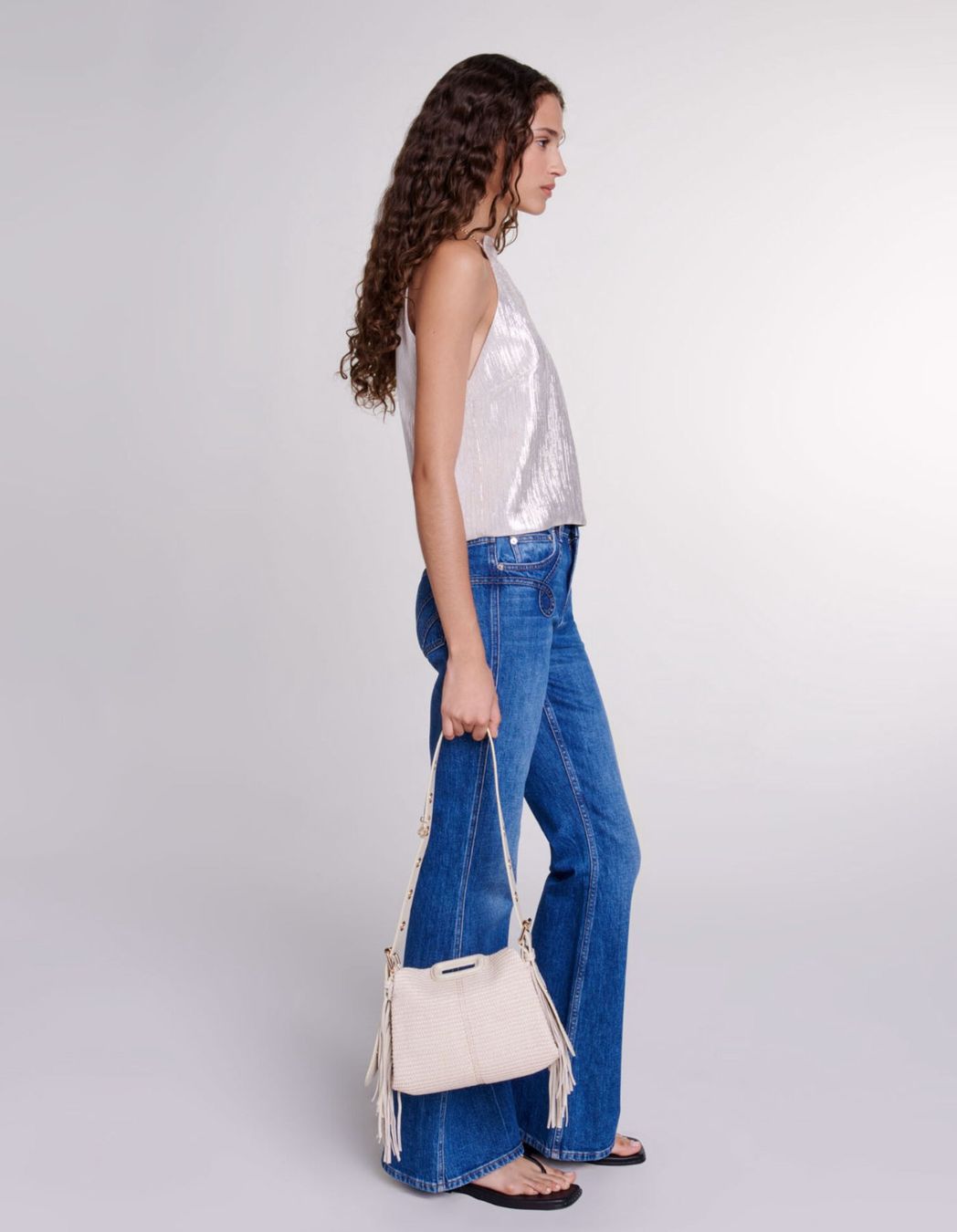 Maje Sacs femmes: Maje Miss M Mini Bag Raffia – D'occasion à Arosa par MissGipsy 2