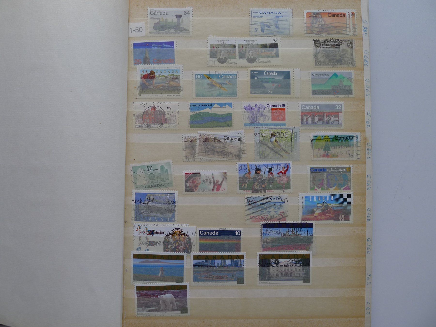 Tutti i francobolli: ein Album mit Kanada Briefmarken – Usato da Dagmersellen venduto da q1w2e3r4 2