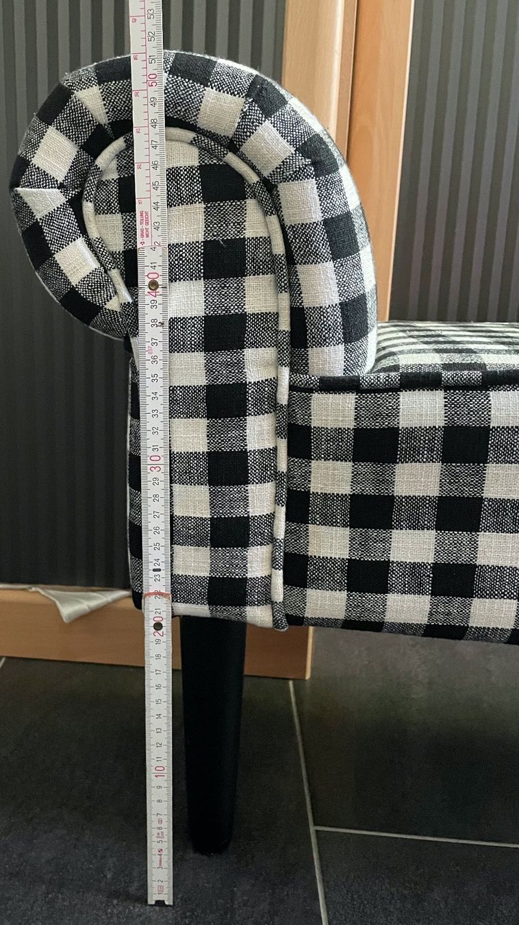 Panchine: Karierte Sitzbank , Betthocker – Usato da Langenthal venduto da sonne_00 3