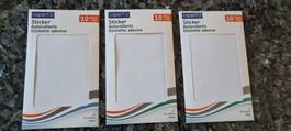 Expertiz Sticker 10 Bögen Etikette 78x125mm neu