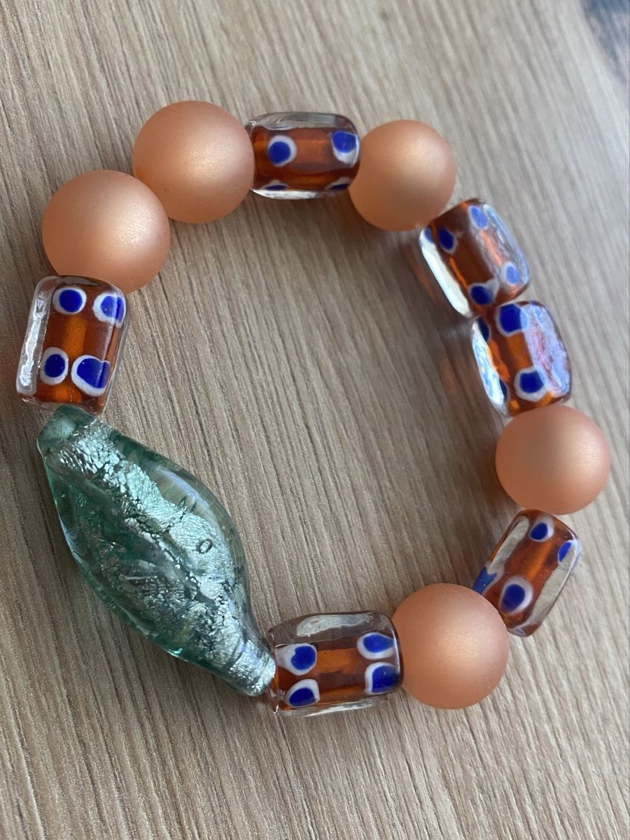 Armbänder & -reifen: Sommerarmband mit Murano Glas-Perlen – Neu (gemäss Beschreibung) aus Uezwil von samira2011