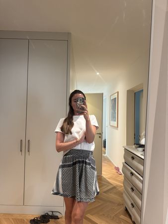 Rock CECILIE copenhagen schwarz-weiss Grösse S neuwertig