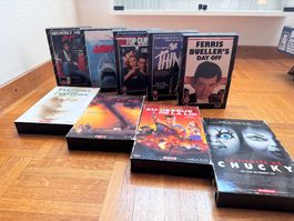 Lot de 9 bluray en VHS-Box collector - VO + VF