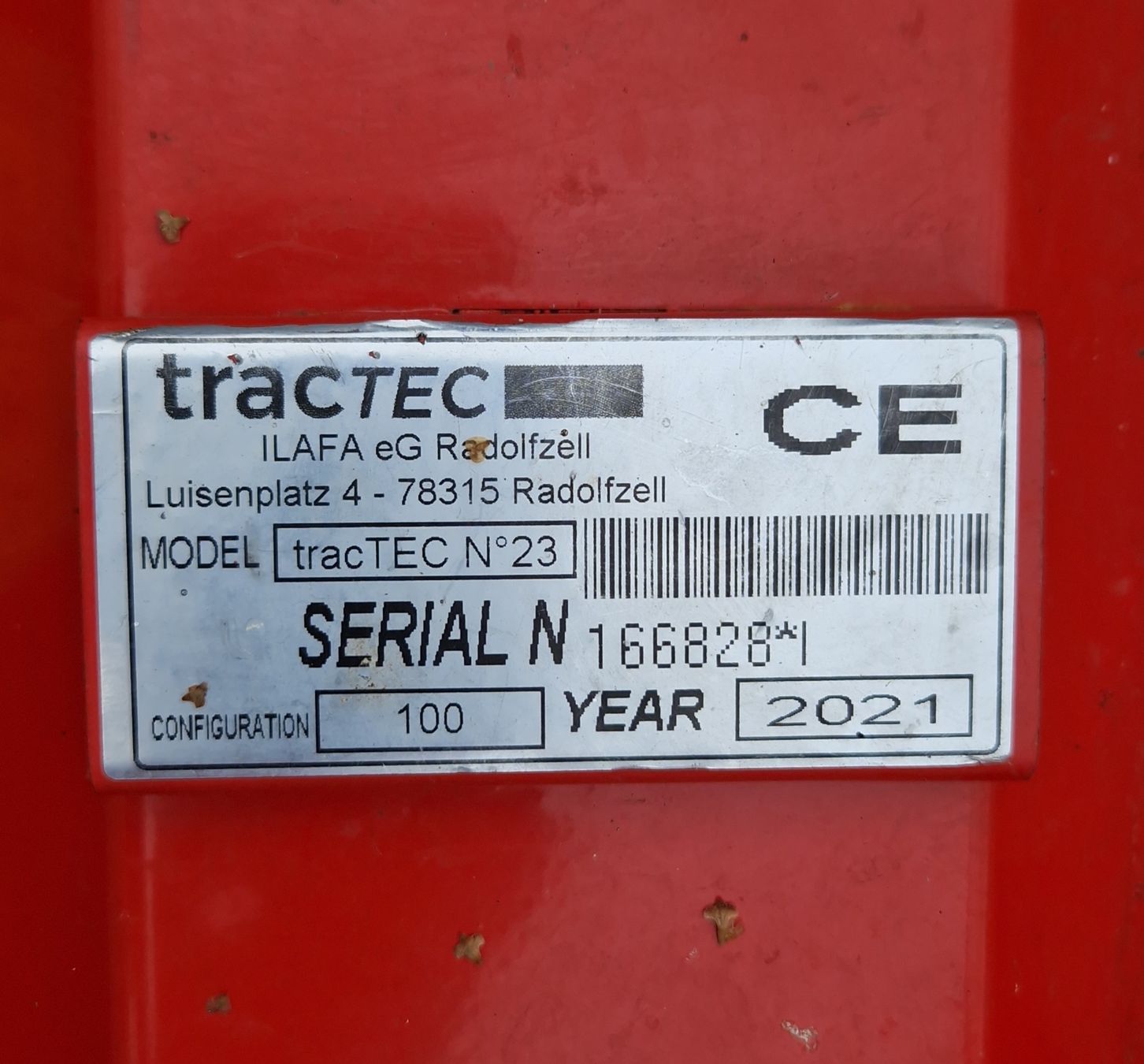 Alle Maschinen: FAUCHEUSE A HERBE TRACTEC – Gebraucht aus St. Ursen von cpi23 4
