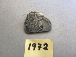 Baslerfasnachtsplaketten 1972 Silber