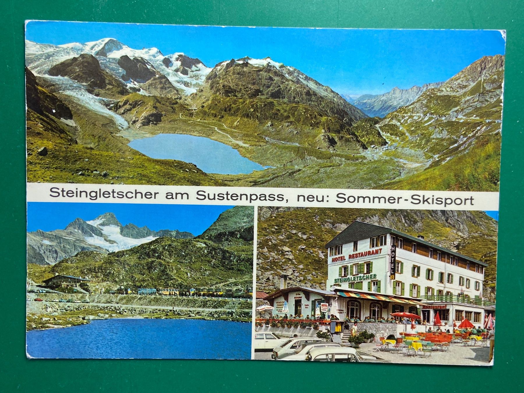 Cartes postales: Steingletscher am Sustenpass – D'occasion à Steg VS par _vinci_