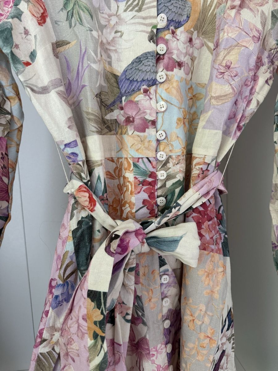 Zara Vestiti: ZARA Kleid patchwork floral Sommer Grösse M  – Usato da Zürich venduto da kat_t9m9 1
