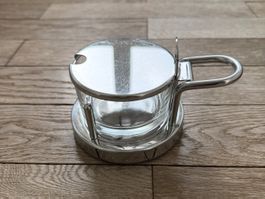 Alessi Parmesandose Edelstahl, Ettore Sottsass