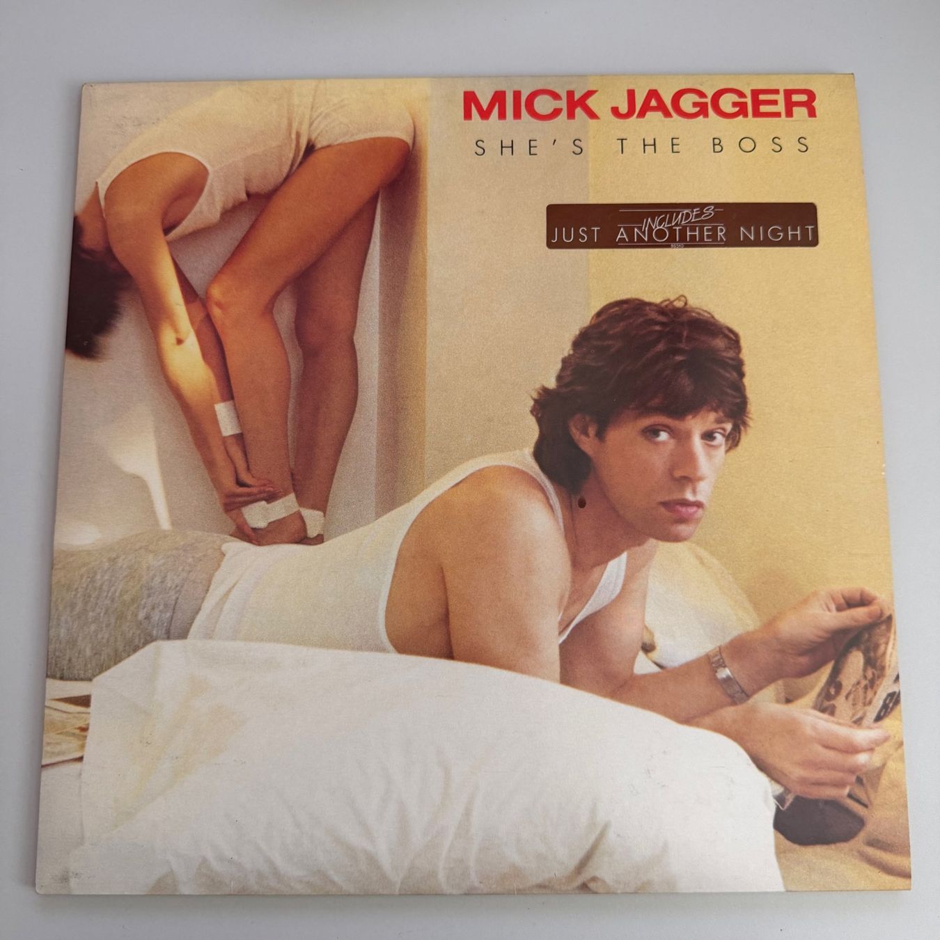 Dischi in vinile: Mick Jagger - She's the Boss (LP) – Usato da Nänikon venduto da marcusg70