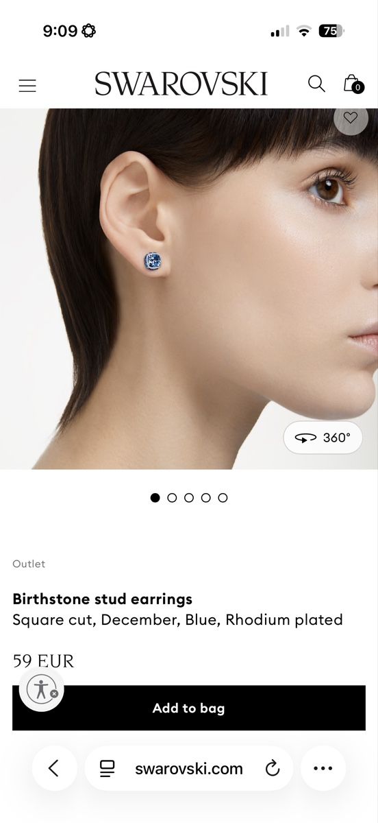 Swarovski Ohrringe & -stecker: wunderschöne neue swarovski ohrstecker – Neu (gemäss Beschreibung) aus Visp von sonschee 5