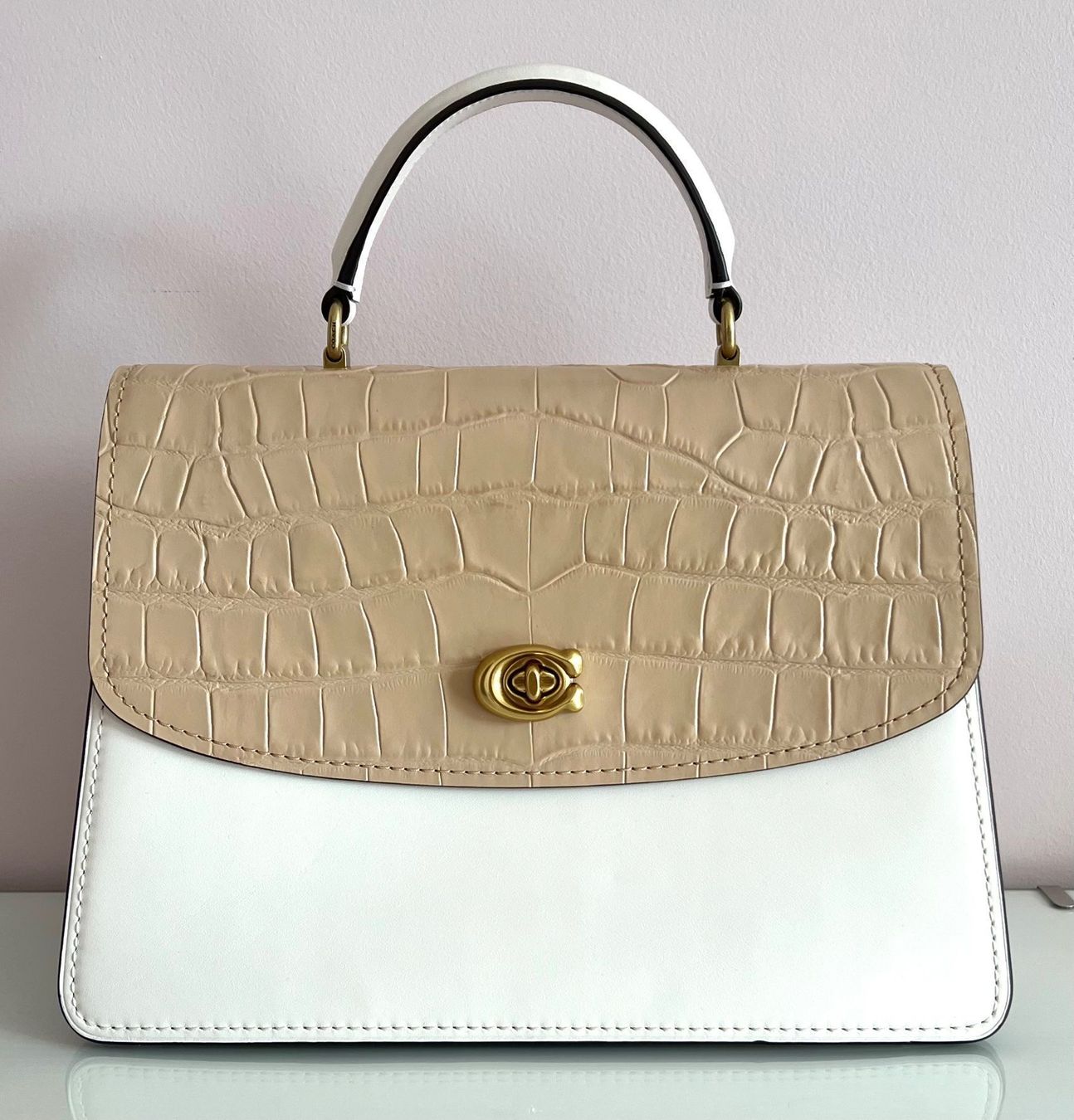 Coach Borse da donna: Coach Handtasche (beige) – Nuovo (secondo la descrizione) da Eichberg venduto da Lolapop18