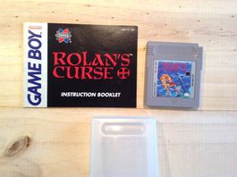game boy nintendo - Rolan's curse + instruction
