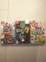 3 Nintendo Switch Spiele Mario und Luigi