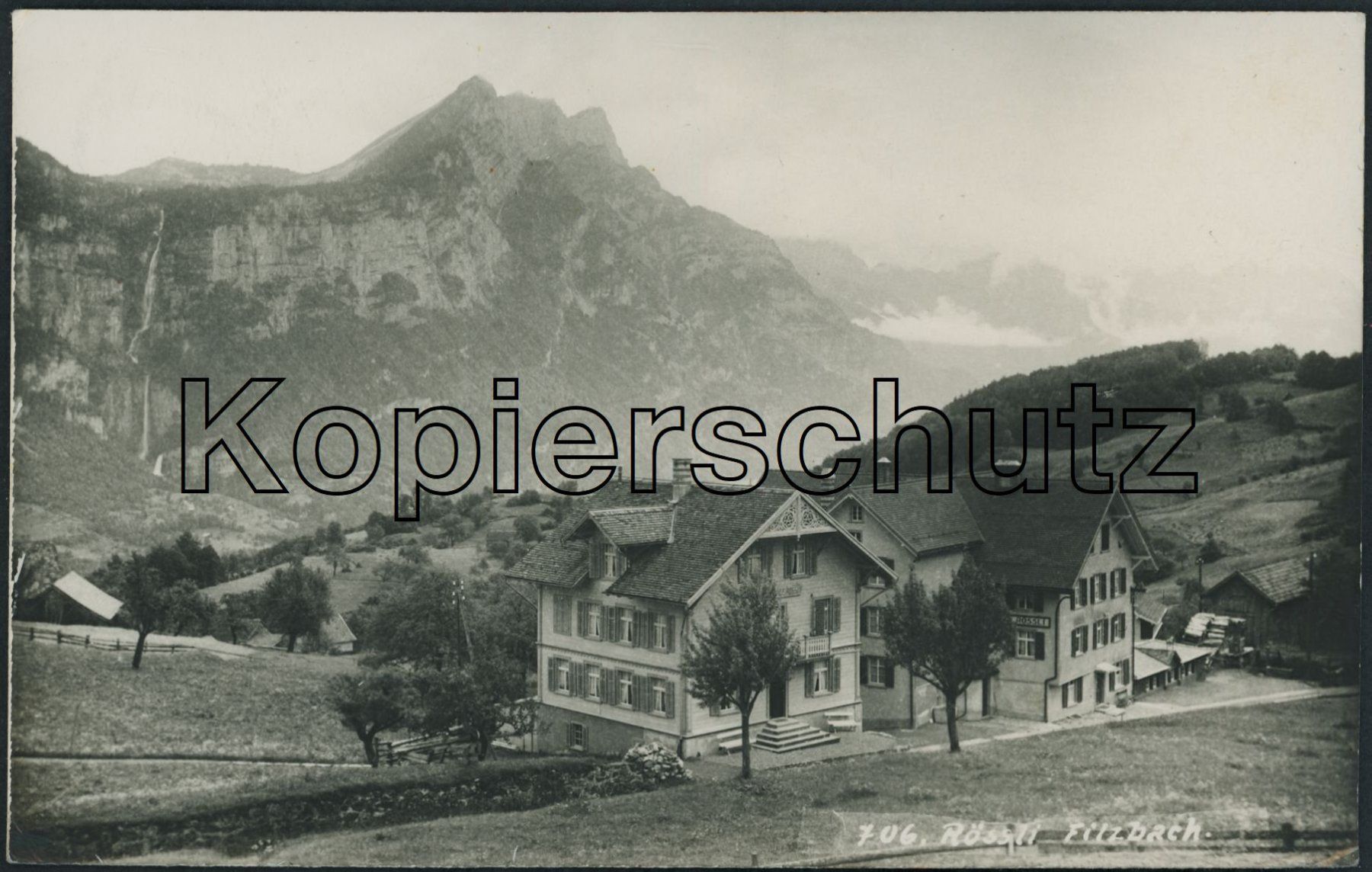 Cartoline postali: GL Filzbach – Usato da Schindellegi venduto da dolpitz